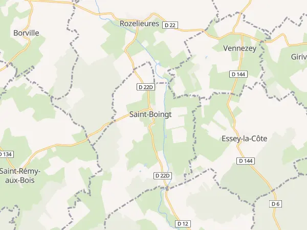 Plan de Saint-Boingt