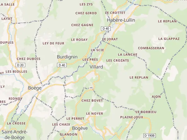 Plan de Villard