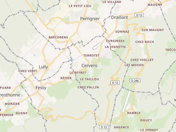 Plan de Cervens