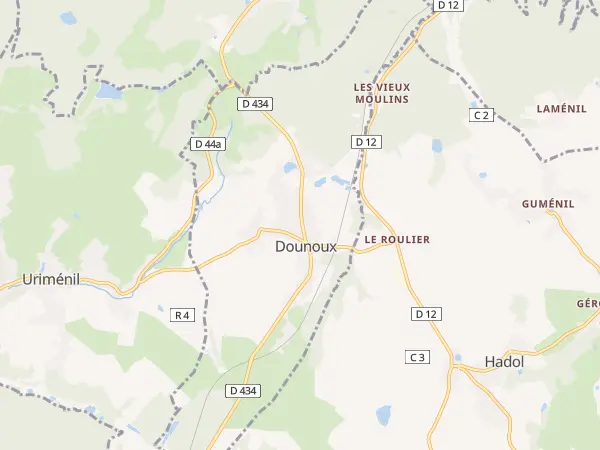 Plan de Dounoux