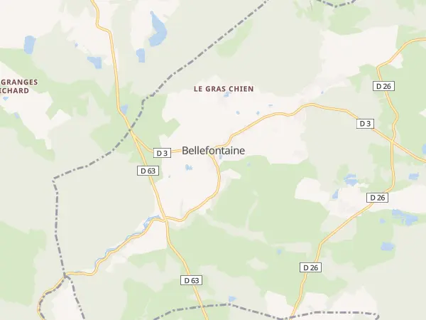 Plan de Bellefontaine