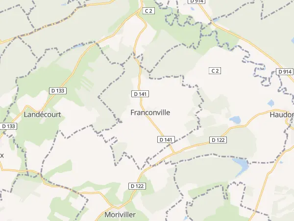 Plan de Franconville