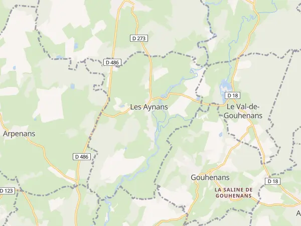 Plan des Aynans