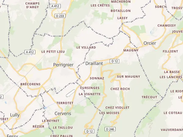 Plan de Draillant