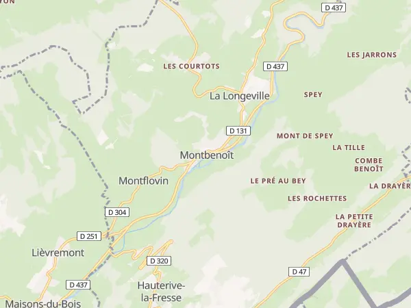 Plan de Pays-de-Montbenoît