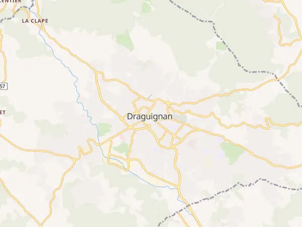 Plan de Draguignan