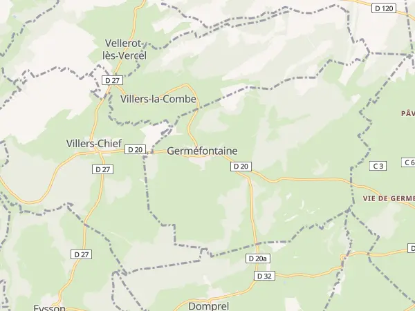 Plan de Germéfontaine