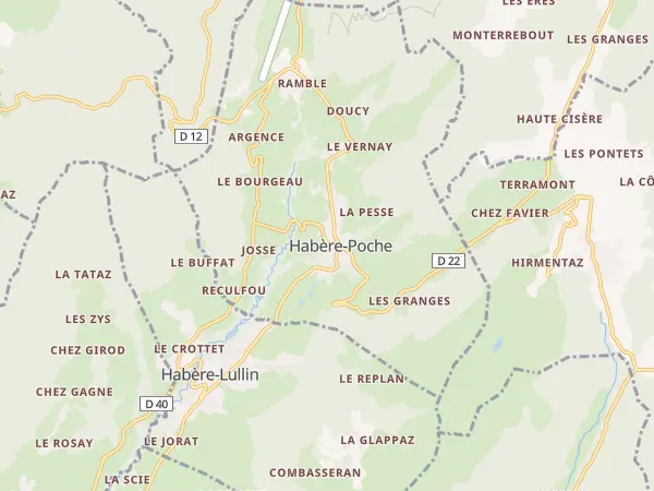 Plan de Habère-Poche