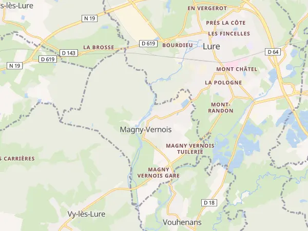 Plan de Magny-Vernois