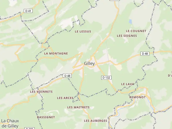 Plan de Gilley