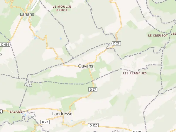 Plan de Ouvans