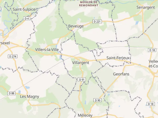 Plan de Villargent