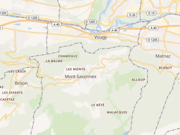 Plan de Mont-Saxonnex