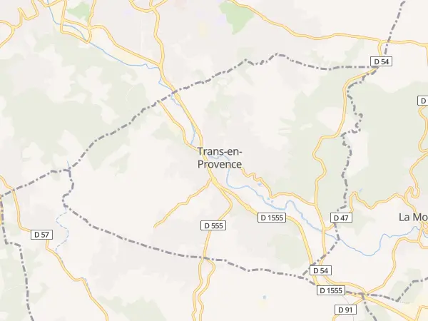 Plan de Trans-en-Provence