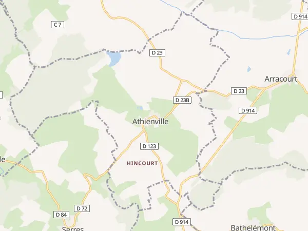 Plan de Athienville