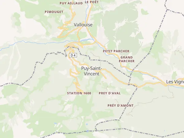Plan de Puy-Saint-Vincent