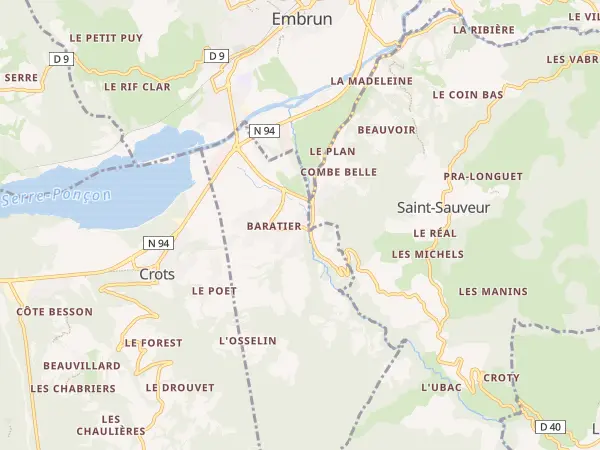 Plan de Baratier