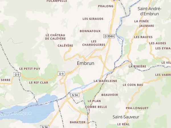 Plan de Embrun