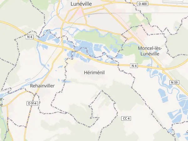Plan de Hériménil