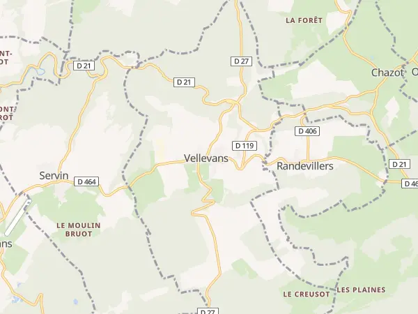Plan de Vellevans