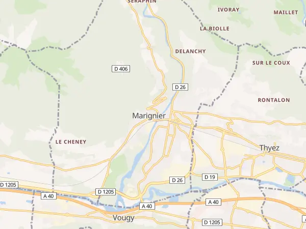Plan de Marignier