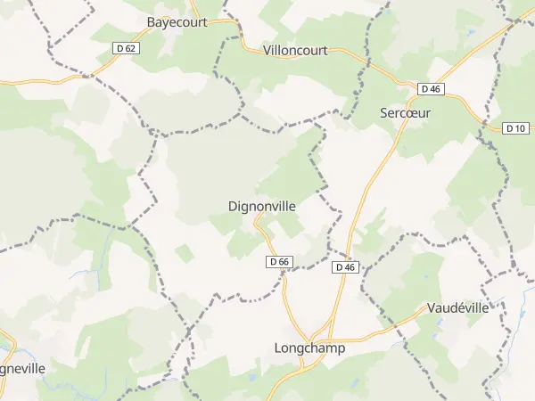 Plan de Dignonville