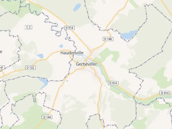 Plan de Gerbéviller