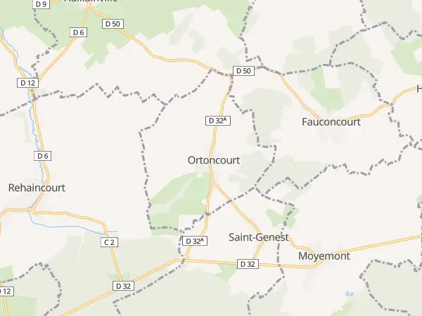 Plan de Ortoncourt