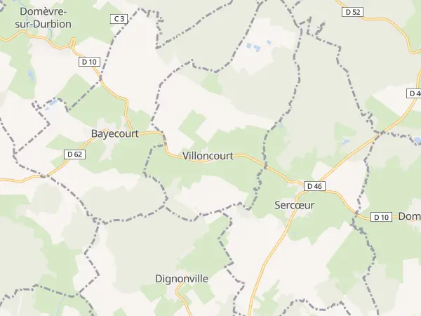 Plan de Villoncourt
