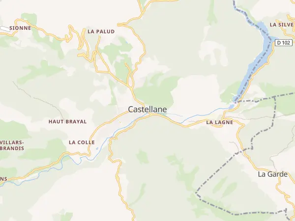 Plan de Castellane
