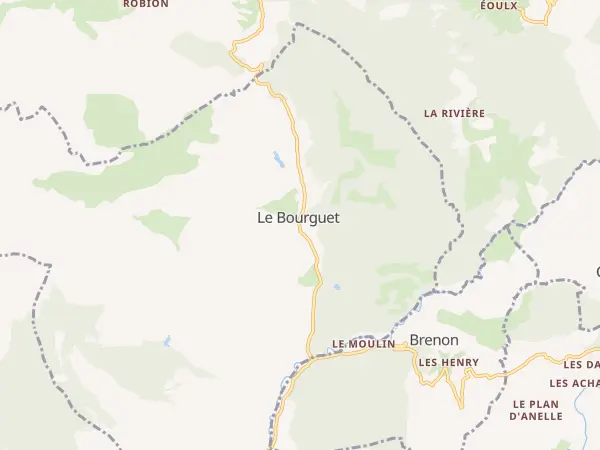 Plan du Bourguet