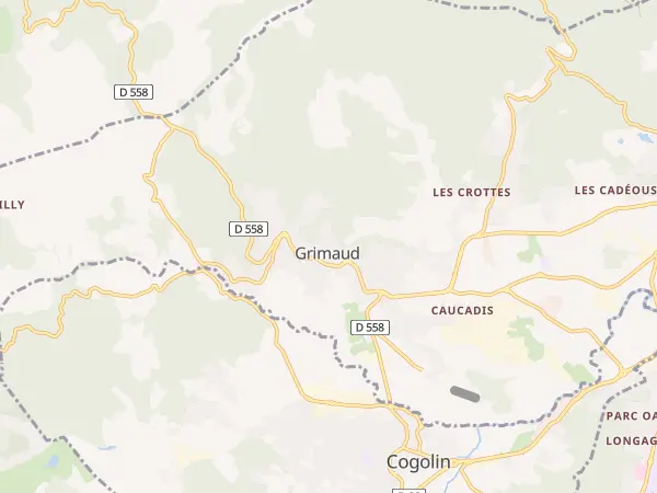 Plan de Grimaud