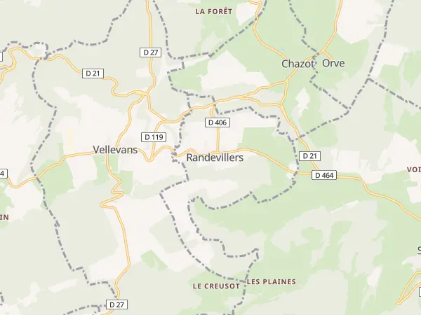 Plan de Randevillers