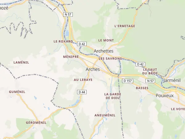 Plan de Arches