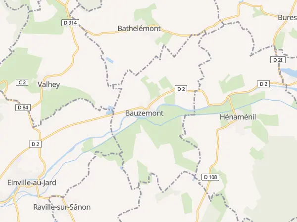 Plan de Bauzemont