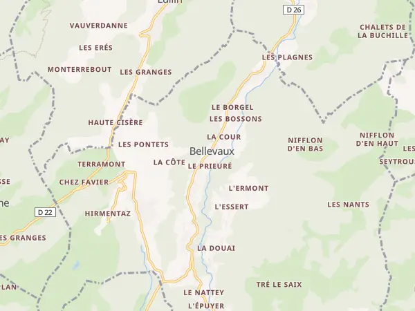 Plan de Bellevaux