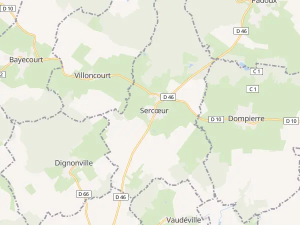 Plan de Sercœur