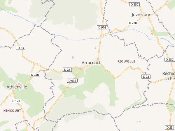 Plan de Arracourt