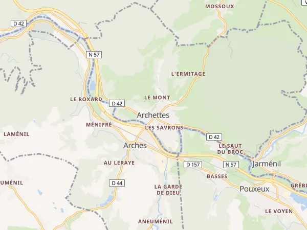 Plan de Archettes