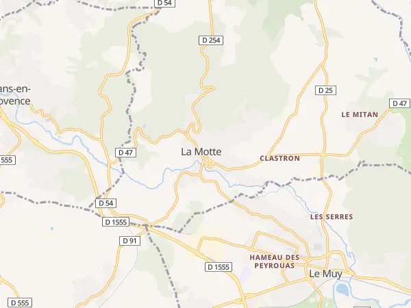 Plan de La Motte