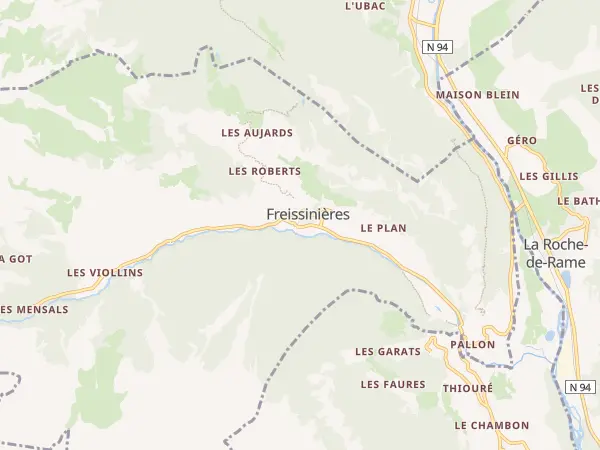 Plan de Freissinières