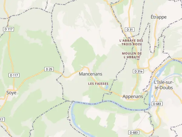 Plan de Mancenans
