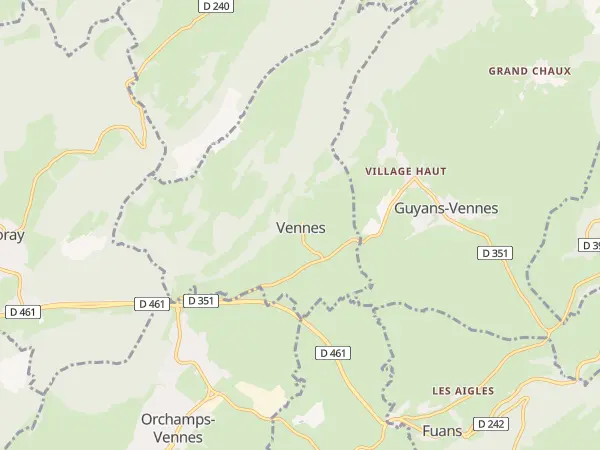 Plan de Vennes
