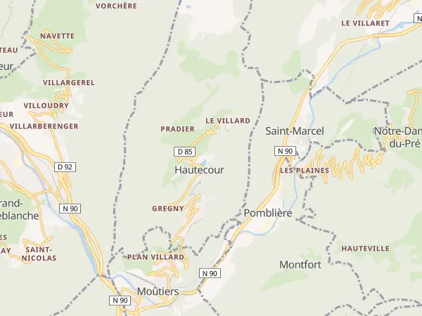 Plan de Hautecour
