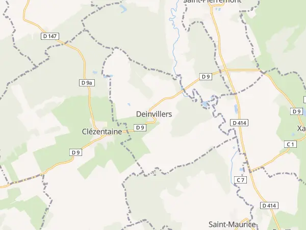 Plan de Deinvillers