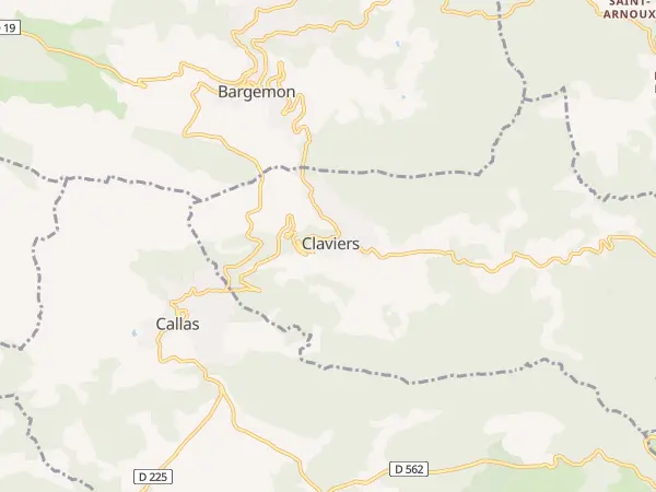 Plan de Claviers