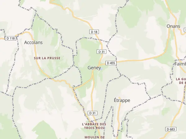 Plan de Geney
