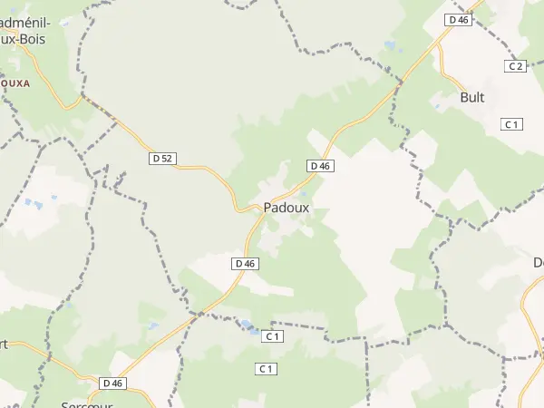 Plan de Padoux