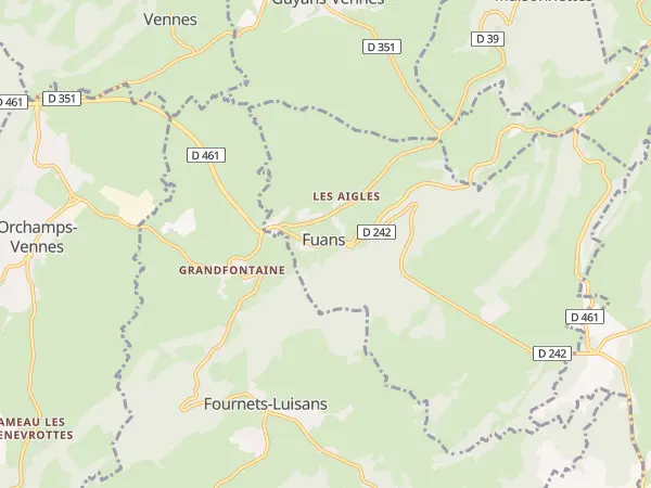 Plan de Fuans