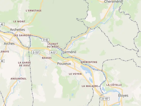 Plan de Jarménil